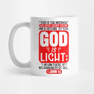 1 John 1:5 Mug